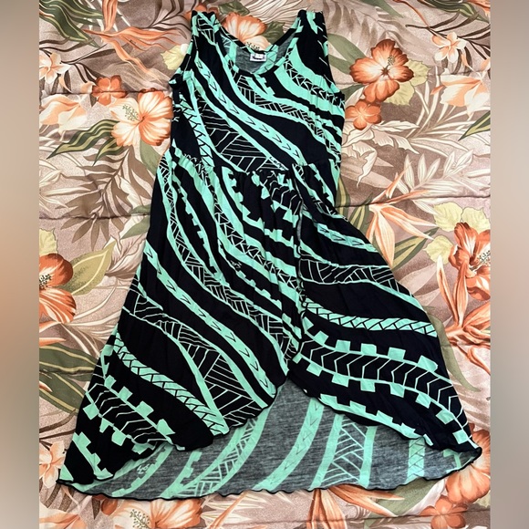 Missing Polynesia Girls Size 1 Tribal Print Dress - Picture 1 of 8